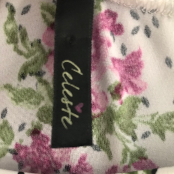 Bell Ruffle Sleeve Flower Long Sleeve Top XL XXL - Picture 6 of 6